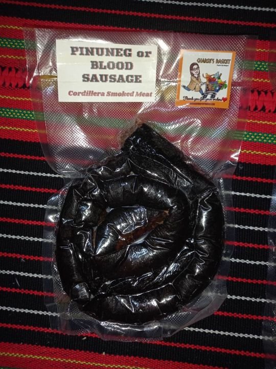Pinuneg or Blood Sausage