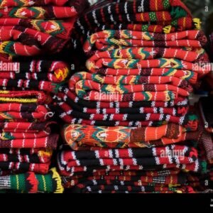 june-5-2019-baguio-city-philippines-red-traditional-weaved-costumes-of-the-igorot-tribe-in-the-cordillera-administrative-region-cloth-folded-on-a-2BDY2EH Cordillera Weaved Items
